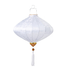 Вьетнамский фонарик 16" Лук белый 259